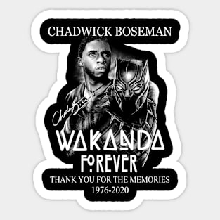 Wakanda Forever - Rip Chadwick Boseman Sticker